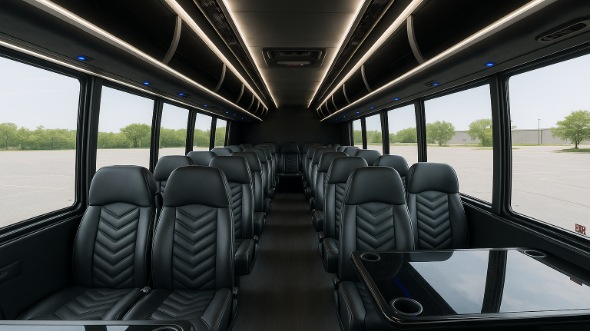 20 Passenger Minibus Interior