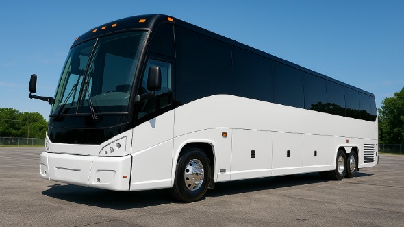 Exterior of Richmond Party Bus Company's 40 Passenger Party Bus in Richmond