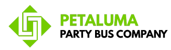 petaluma party bus company logo