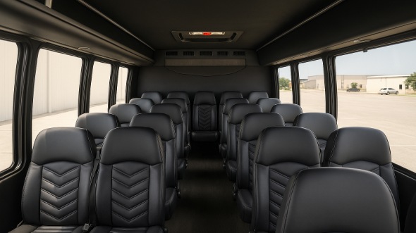 santa rosa 25 passenger minibus interior