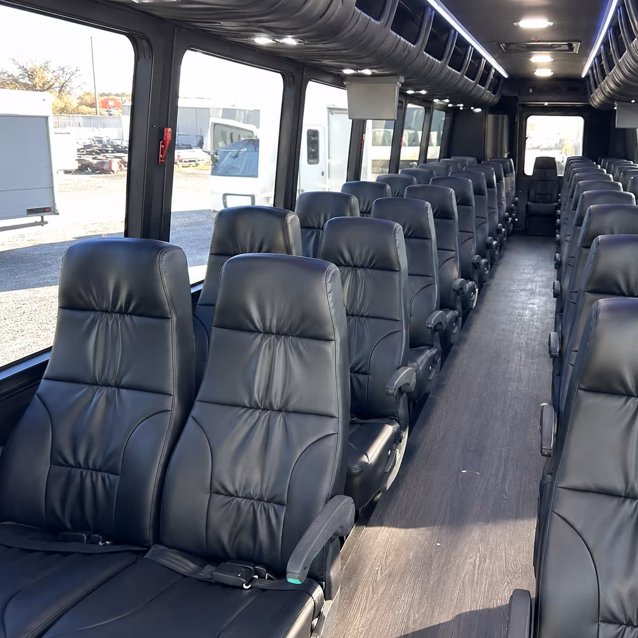 15-35 Passenger Minibus Interior