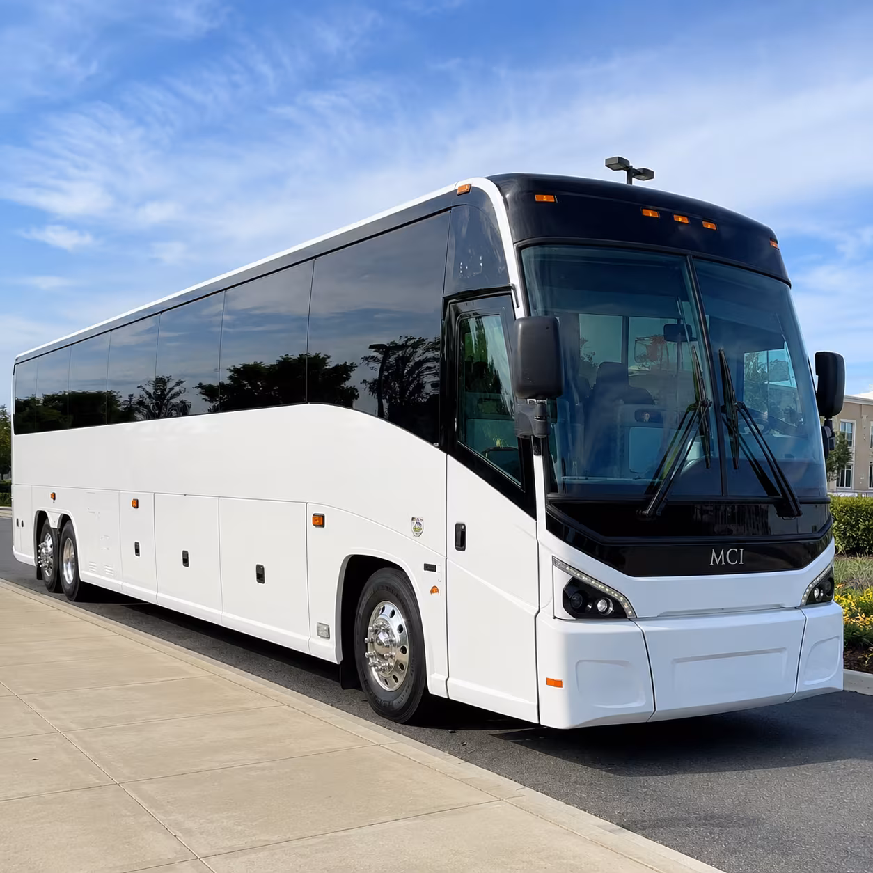 Santa Rosa Airport Shuttle & Transportation party bus exterior