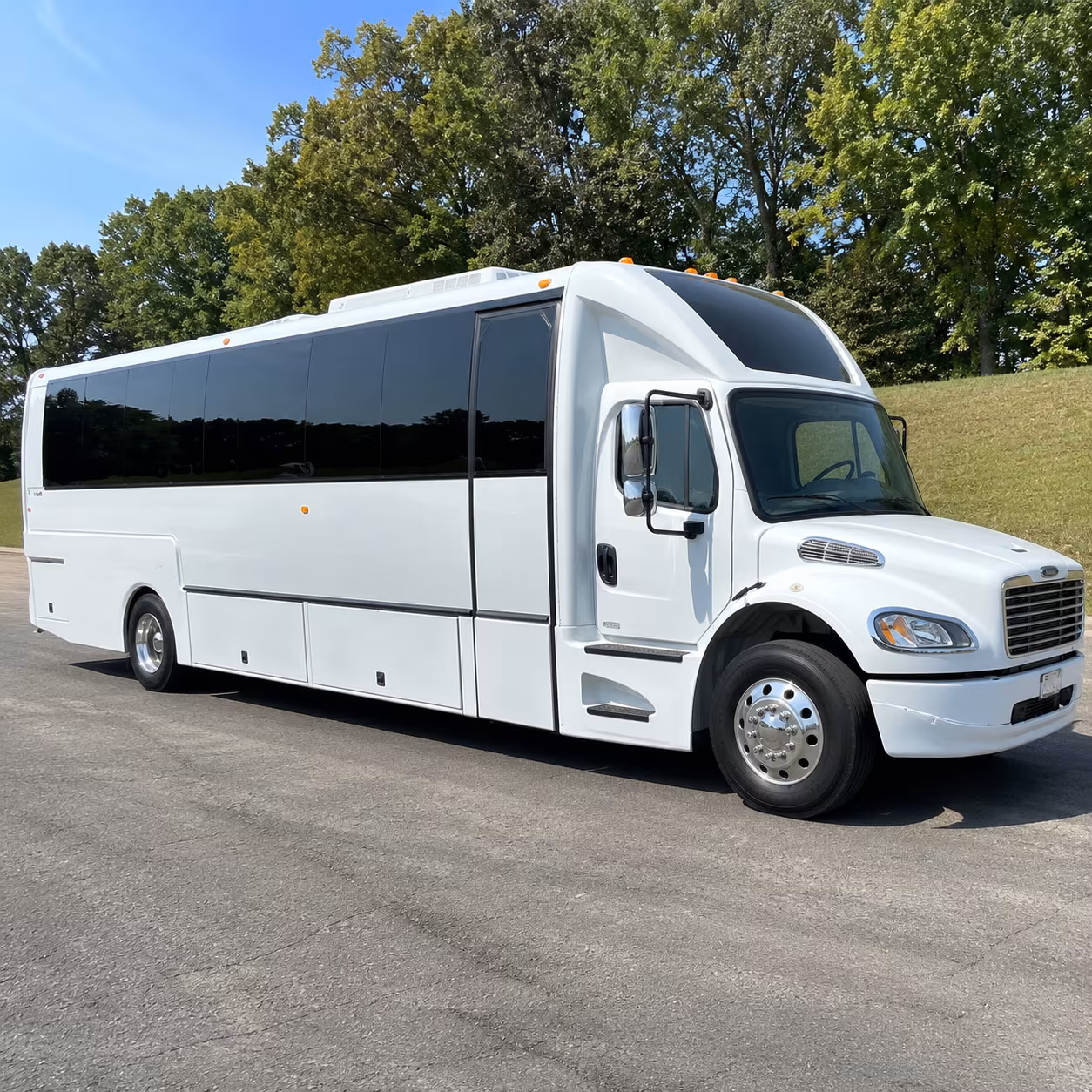 Santa Rosa Bachelor & Bachelorette Transportation party bus exterior