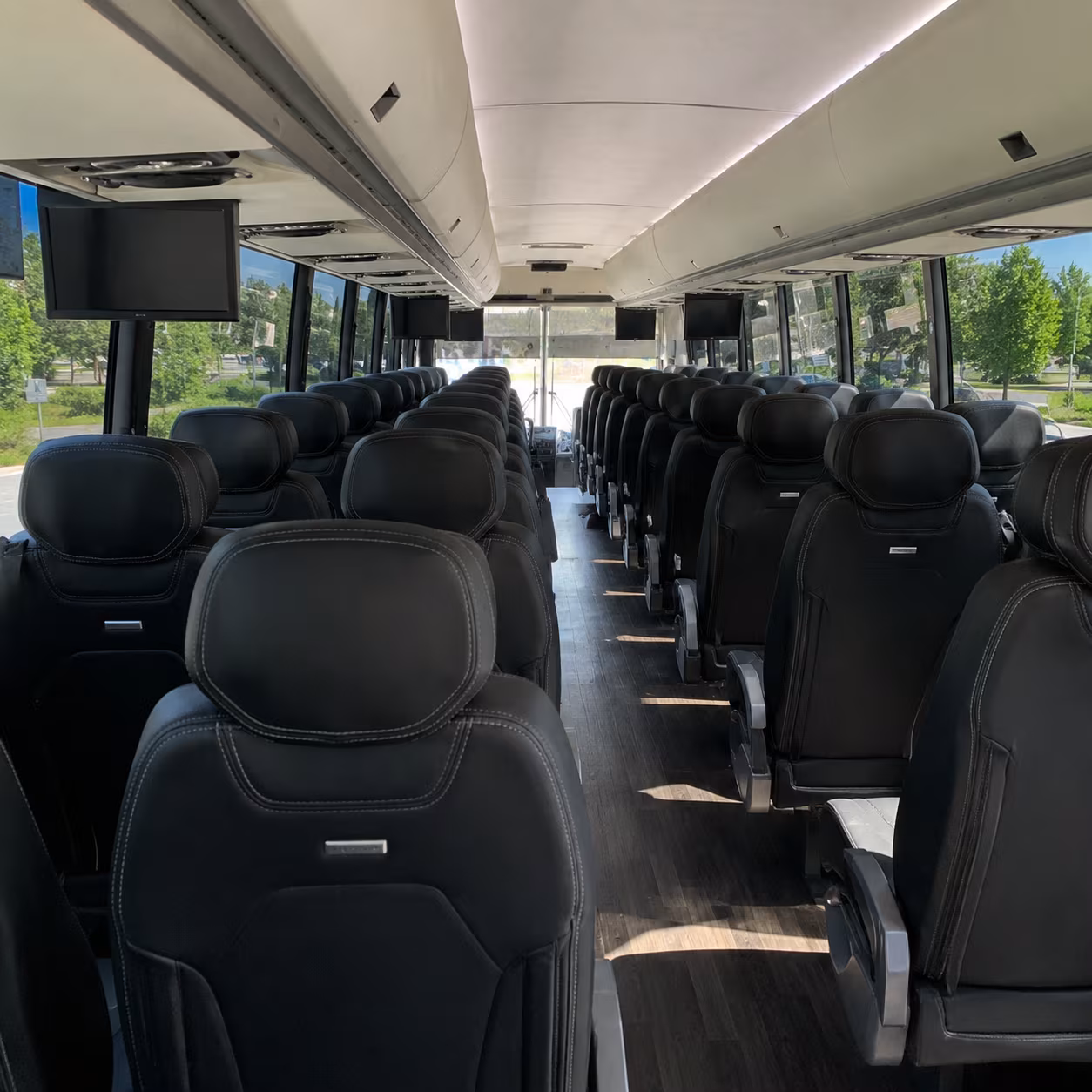 Santa Rosa Corporate Transportation party bus exterior
