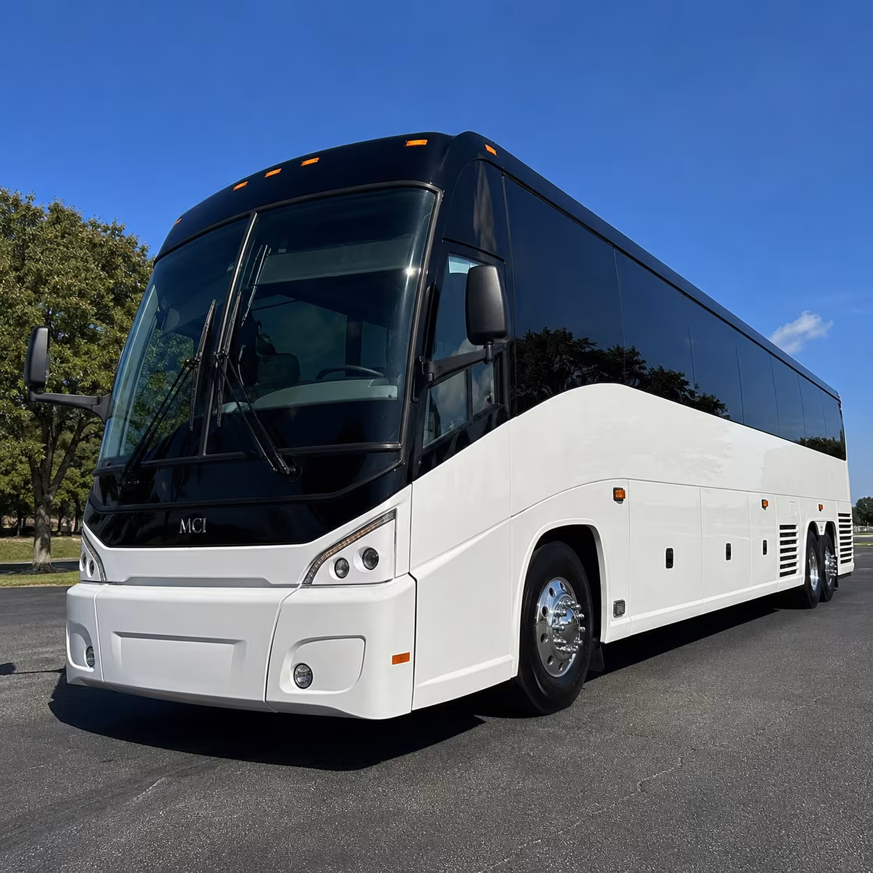 Santa Rosa Corporate Transportation party bus exterior