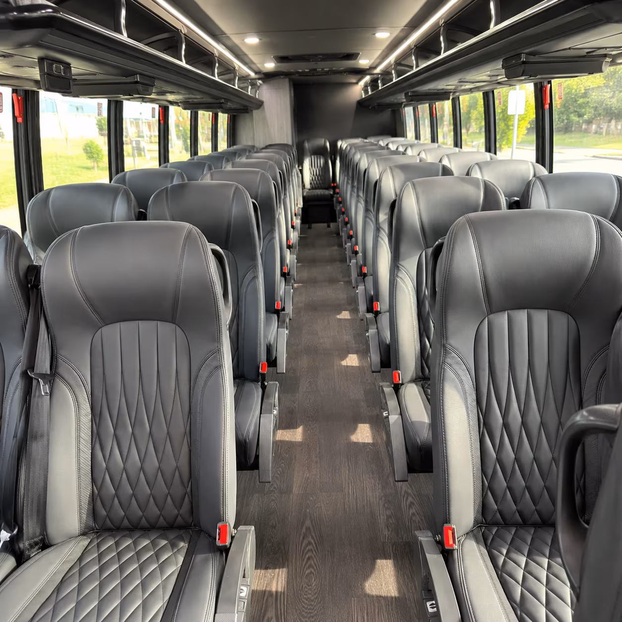Santa Rosa School Event Transportation party bus exterior